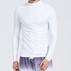 Étiquette personnalisable multicolore unisexe Quick Dry Rash Guard, confortable, respirante, anti-UV, écologique, 100% polyester - Product Image 5