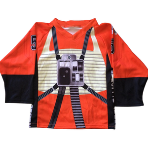 Pantalons de hockey sur glace personnalisés de qualité supérieure, sublimation |   Uniformes de hockey sur glace personnalisés écologiques à séchage rapide |   100% polyester - Product Image 4