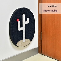 Tapis à gratter décoratif pour chat en gros, panneau mural en carton haute densité avec bords renforcés et trois options de motifs