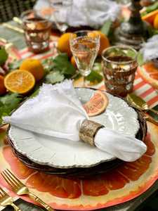 Horn <b>Napkin</b> <b>Rings</b> for Hotel Table Decorative Customized Size and Best Selling Product - Product Image 2