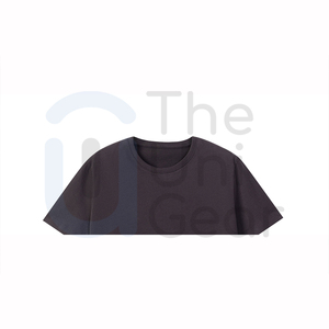 2025 nueva llegada camiseta para hombre y mujer diseño único ligero de alta calidad Streetwear 100% algodón logotipo frontal-venta al por mayor - Product Image 2