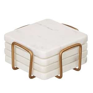 Posavasos de mármol de último diseño, posavasos de bandeja para tazas de té y café único de nuevo diseño a precio barato - Product Image 4