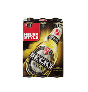 Beckk’s Pils Gold 20x0,5L Boîtes Réutilisables Conformes à la Norme Allemande de Pureté 4,9 Vol. Pour la Gastronomie et les Services de Réception - Product Image 1