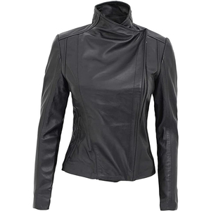 Luxury Redefined Must-Have Winter <b>Genuine</b> Leather Waterproof Unisex Jackets Fashionable Classic Coats Timeless Elegance Zipper - Product Image 1