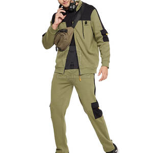 Chándales de entrenamiento de forro polar para hombre de la mejor calidad, diferentes estilos, con capucha y cremallera completa, estilo casual. - Product Image 3