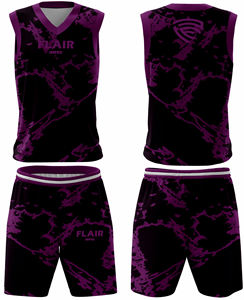 Conjunto de camiseta de baloncesto de alta calidad para hombre, camisetas deportivas personalizables con estampado digital, camisetas y pantalones cortos, características transpirables - Product Image 5