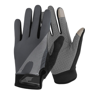 Fabricante directo, proveedor, guantes de carreras de dedo completo para hombres y mujeres, guantes de montar antideslizantes sublimados transpirables antideslizantes - Product Image 1