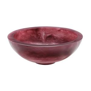 Bol en résine de qualité supérieure Vaisselle Assiettes Vaisselle Décoration de mariage Bol en résine de couleur verte Décoration de table de cuisine Salade - Product Image 2