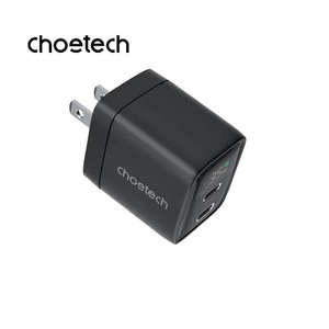 Chargeur mural Choetech PD 35W GaN double Type-C (PD6051) avec sortie 5V3A pour ordinateur portable compatible Android US/EU/JP/UK - Product Image 1