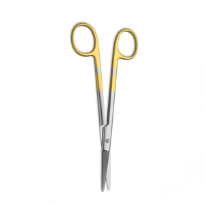 Ciseaux chirurgicaux demi-dorés sur mesure avec lame en acier inoxydable fine et tranchante Pince médicale manuelle - Product Image 5