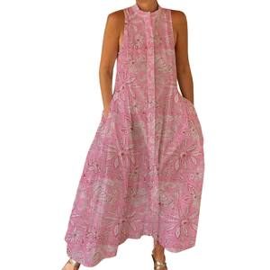 Combinaison sans manches personnalisée 2026 pour femme, prix de gros, motif tissé style hippie, pour printemps/été, adulte - Product Image 1