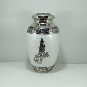 Avolon Brass Pink Memorial Cremation Urns Funeral <b>Supplies</b> for Human Ashes Adult From India Funeral Urn Pot - Product Image 1