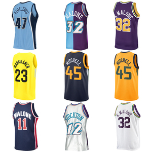 Maillot de basket-ball personnalisé de haute qualité, brodé/pressé à chaud, sublimation personnalisée, nouveau design - Product Image 3