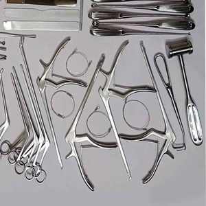 Juego de 78 Piezas de Instrumentos Quirúrgicos Ortopédicos Espinales para Craneotomía y Laminectomía Básicas, de Acero Inoxidable de Grado Quirúrgico, Autoclavables, SOA - Product Image 3