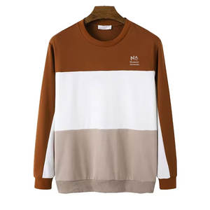 Sudadera de cuello redondo de gran tamaño para hombre, Jersey holgado con estampado de logotipo personalizado, sudaderas con capucha y sudaderas al por mayor de invierno - Product Image 1