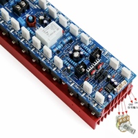 Carte d'amplificateur de puissance mono professionnel AB15 TT1943/5200 1500W, dissipateur thermique audio HIFI haute puissance, double alimentation CC enfichable