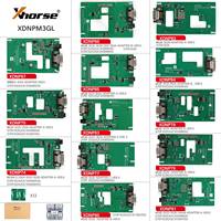 Envío Gratuito en la UE, Adaptador Xhorse XDNPM3GL MQB48 sin Soldadura, Paquete Completo de 13 Piezas para Multi-Prog/VVDI Prog/Key Tool Plus