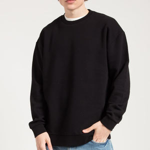 Sudadera de Hombre de Algodón de Alta Calidad, Superventas, Personalizable, Cuello Redondo, Felpa de Algodón - Product Image 1