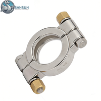 Collier de serrage haute pression 13MHP, collier de serrage en acier inoxydable SS304 pour système de refroidissement liquide de centre de données, connexion anti-fuite