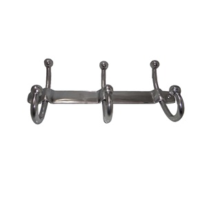 Decorative <b>Wall</b> Aluminium Knob Hooks Bathroom <b>Wall</b> <b>Mounted</b> <b>Towel</b> Hanger Key Holder Multi-purpose Polished <b>Wall</b> Hook - Product Image 5