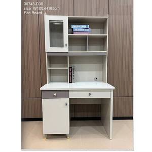 30743-D10 <b>Wooden</b> <b>Desk</b> & Bookshelf Cabinet - Product Image 4