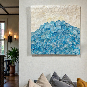 Peinture naturelle en nacre pour la décoration intérieure artisanale et le style mural créatif en provenance du Vietnam - Product Image 1