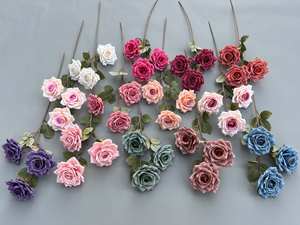 ดอกกุหลาบประดิษฐ์ทำมือสำหรับงานแต่งงานบ้านวันหยุดตกแต่งสำหรับคริสต์มาสตรุษจีนวันขอบคุณพระเจ้า <span class=keywords><strong>Z99</strong></span>สำเร็จการศึกษา - Product Image 4