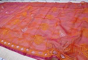 Qualité Export Deshi Dhakai Jamdani Sharee Qualité Export pour Femme JAMDANI TISSU Bleu ROUGE VERT Doré du Bangladesh - Product Image 4