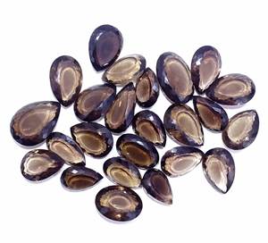 Tamaño libre natural Forma irregular Cuarzo ahumado Corte Rosa Calidad superior Suelto desigual Cuarzo ahumado Corte rosa - Product Image 1