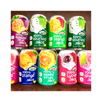 Jus de pastèque en conserve aluminium 330 ml, purée de fruits et légumes frais, boissons exquises