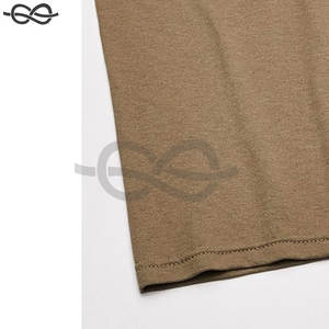 Camiseta de poliéster/algodón para hombre, camisetas duraderas, cómodas y elegantes, etiquetas de tamaño de impresión personalizadas, camisetas Oem de microfibra - Product Image 5