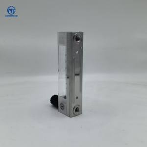 Rotameter met zichtbaar glas voor directe stroomobservatie, koelmiddel <span class=keywords><strong>Freon</strong></span> stroommeting, industrieel gebruik - Product Image 5