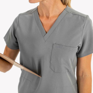 Scrub <b>sets</b> nursing <b>doctor</b> uniforms medical nursing scrubs uniform clinic scrub <b>sets</b> short sleeve tops pan - Product Image 5