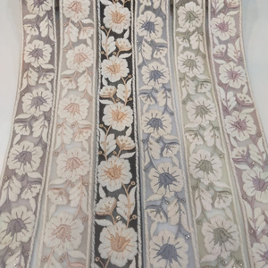 Low Price Cotton French Guipure Embroidery Lace Fabric Lace Accessories for Dresses Flower Decoration - Product Image 1