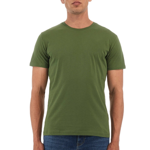 T-shirt en coton de couleur unie pour hommes T-shirt à séchage rapide pour hommes T-shirt décontracté à manches courtes col rond meilleur design t-shirts personnalisés - Product Image 1