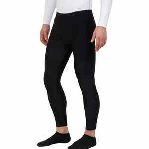 Prix de gros Logo personnalisé Leggings d'entraînement sans couture pour hommes Meilleure vente Leggings de yoga en coton pour vêtements de sport pour hommes - Product Image 3