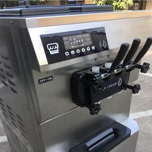 เครื่องทำไอศกรีมนุ่มเชิงพาณิชย์อัตโนมัติเต็มรูปแบบ ปี 2025 เครื่องทำโยเกิร์ตแช่แข็ง ตัวเลือกนมผลไม้ ได้รับการรับรองมาตรฐานประหยัดพลังงาน (Energy Star) สำหรับขนมขบเคี้ยว - Product Image 1