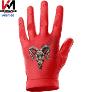 ถุงมือฟุตบอลแบบจับดีไซน์อเมริกันถุงมือฟุตบอลมาใหม่ออกแบบได้ตามต้องการ - Product Image 2