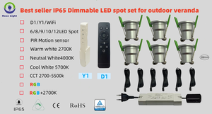 <span class=keywords><strong>Dc12v</strong></span> IP65 CCT 2700-5500K thay đổi độ sáng 3 Wát mini Spot Downlight Set cho hiên - Product Image 3