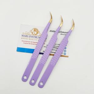 แหนบดัดขนตาแบบโค้ง J ทำจากสแตนเลส แหนบดัดขนตาคุณภาพดีที่สุด แหนบดัดขนตาคุณภาพสูง รับทำโลโก้ตามสั่ง - Product Image 3