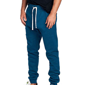 Pantalon de sport et de bureau décontracté à taille haute pour hommes Pantalon de jogging épais et chaud de grande taille avec élastique à coupe droite - Product Image 3