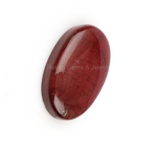 หินอัญมณีทรงหลังเบี้ยแบบเรียบขนาด20x30มม. ทำจากหินธรรมชาติทรงรีเจียระไนแบบ mookaite Cabochon - Product Image 3