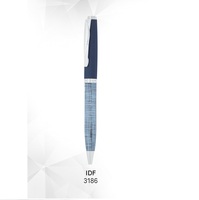 Stylo à bille élégant à encre bleue de 0.5mm en métal exportation de qualité pour le bureau scolaire et les réunions officielles écriture essentielle