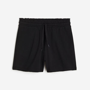 Pantalon de Yoga d'été de haute qualité en cours d'exécution athlétique entraînement de gymnastique courte longueur haute en gros respirant extensible Logo bouton de ceinture - Product Image 4