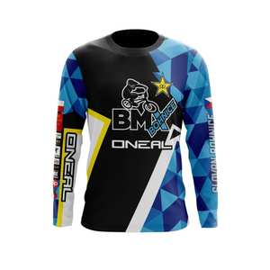 เสื้อมอเตอร์ครอสสำหรับผู้ใหญ่เสื้อเจอร์ซีย์โพลีเอสเตอร์พิมพ์ลายถ่ายเทความร้อนระบายอากาศกันยูวีแห้งเร็วขนาดพิเศษใส่ได้ทั้งชายและหญิง - Product Image 2