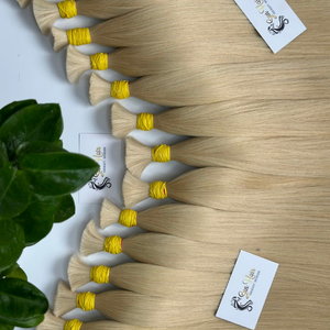 Sun Hair Company de alta calidad Super doble dibujado Rubio a granel Remy Hair Extensiones de cabello humano vietnamita Cabello Humano natural - Product Image 5