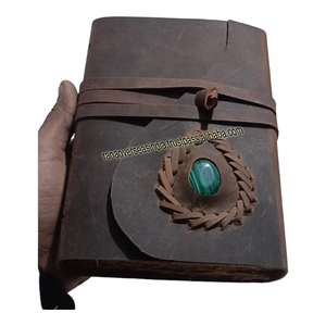 Cuaderno de cuero genuino personalizado, diario encuadernado de cuero Vintage con encuadernación en espiral para diario de viaje - Product Image 6