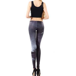 Logotipo personalizado Yoga Gym Wear Mujeres Leggings Ropa deportiva Compresión Medias sin costuras Mujer Leggings - Product Image 4