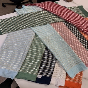 Quality Cotton Embroidery Fabric Manufacturer& Exporter Custom Embroidered Textile for Apparel Dresses Upholstery and Home Decor - Product Image 2