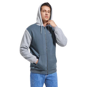 Sweat à capuche en polaire sherpa pour homme, sweat-shirt chaud d'hiver, pull doux en peluche avec poche kangourou, vêtements décontractés pour l'extérieur - Product Image 2